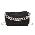 Guangzhou Auyan New the New Fashion Korean Version Bright Diamond Cylinder Bag Full of Diamond Fashion Casual Crossbody Bag