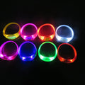 Wireless Radio Control LED Wristband Flashing Remote Control Led Light up Wristbands Bracelet for Parties