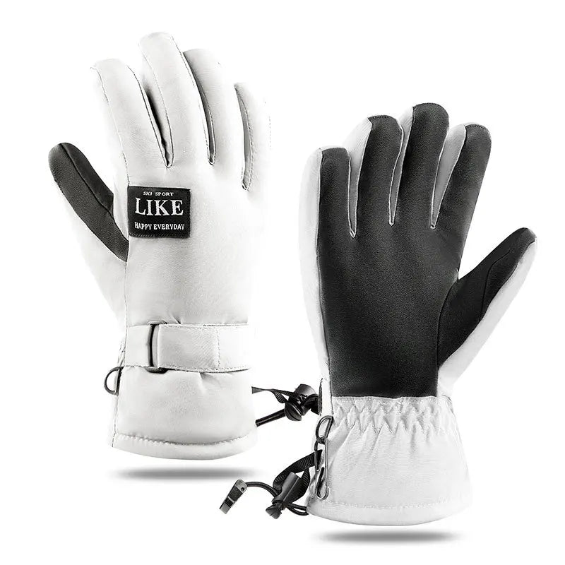 Adjustable Waterproof Warm Gloves Thermal Indoor Outdoor Gloves Hand Warmer for Unisex