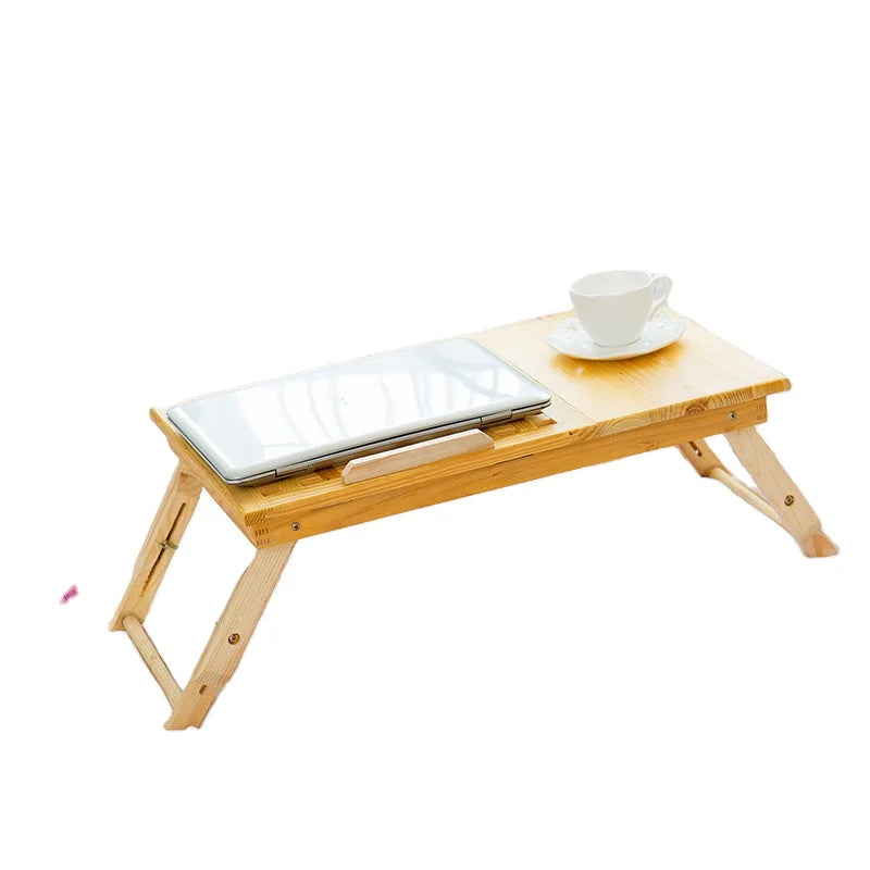 Solid Wood Bed Computer Desk Simple Folding Desk Children Study Table