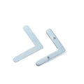 TS K139B Aluminum Alloy Picture Frame Corner Fasteners Small Size Corner Plate for Photo Frame Accessories