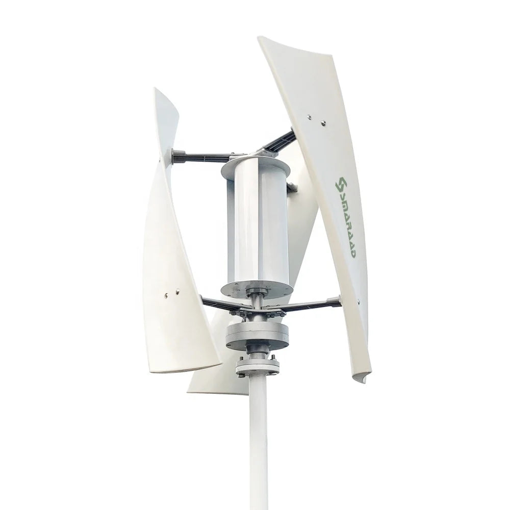 X3 500w Rooftop Alternative Energy Generators Wind Vertical Turbine Generator 12V 24V for Home