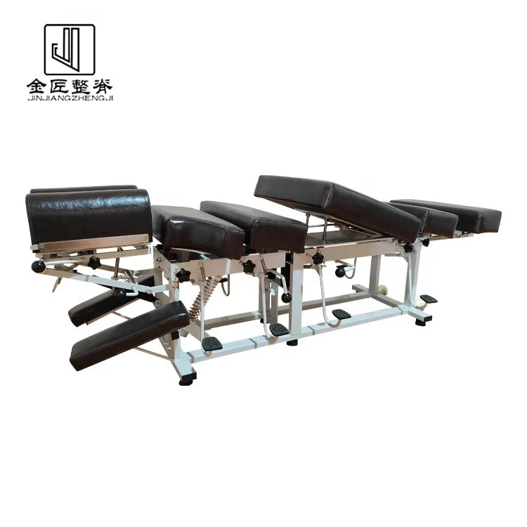 2022 Modern Metal Table Chiropractic Massage Table for Ladies Durable Design for Gym & Hotel Use