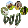 Adjustable Livestock Collar Belt Cattle Traction Necklace Thick Canvas Calf Neck Strap Cow Collar