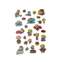 Custom UV Printing Waterproof Vinyl Round Die Cut Label Sticker Adhesive PVC Logo Sticker Cartoon Shape for Craft Use