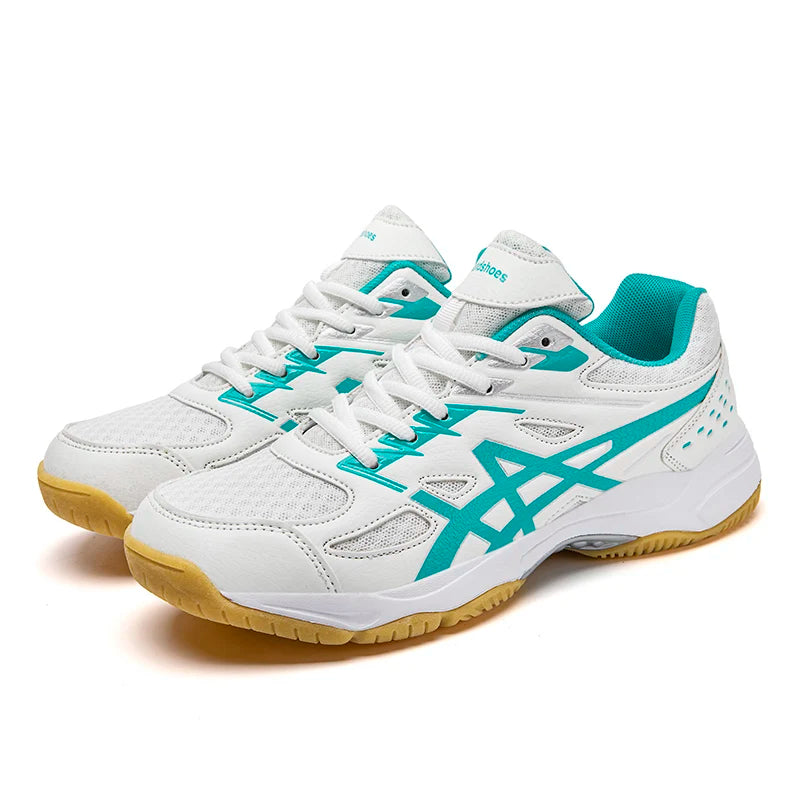 2023 Factory Breathable Indoor Outdoor Training Sport Non Marking Rubber Volleyball Badminton Shoes Tennis Shoes