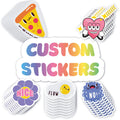 Custom Water-Proof Logo Stickers Personal and Business Label with Unique Design