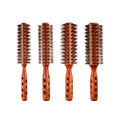High-quality Plastic Bristle Round Brush Blow-dried Round Hair Brush Plastic Handle Classic Female Styling Roller Brush Comb
