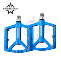 ALNC-636 Bicycle Parts CNC Blue Alloy BMX / Road / Folding / E-Bike Pedals 133x101x20mm MTB Bike Pedals Big Foot Bicycle Pedal