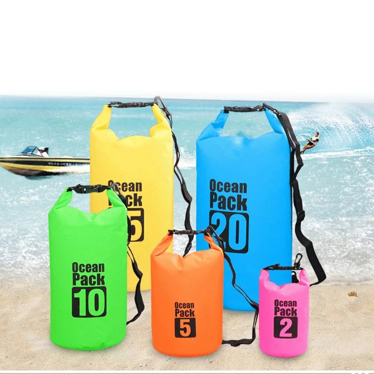 Hot Sales Pvc Waterproof Dry Bag Sack Ocean Pack for Canoe Floating Boating Kayaking Camping Water Bag