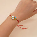 Go2boho Bohemian Turkish Evil Eyes Bracelet Women Charm Wholesale Handmade Friendship Fashion Jewelry Gold Miyuki Bead Bracelet