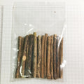 YH05 Mu Tian Liao 0.5-0.7dia Natural SilverVine Wood Stick Pet Cat Teeth Cleaning Tool Actinidia Polygama Molar Rod Pure Toy
