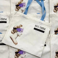Personalized Custom Large Fashion Eco Friendly Canvas Tote Bag Cotton Reusable Tote Shopping Canvas Bag with Logo