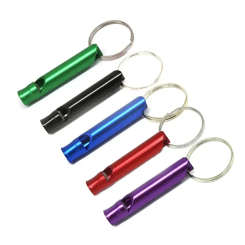 Survival Aluminum Emergency Safety Keychain Whistle for Emergencies