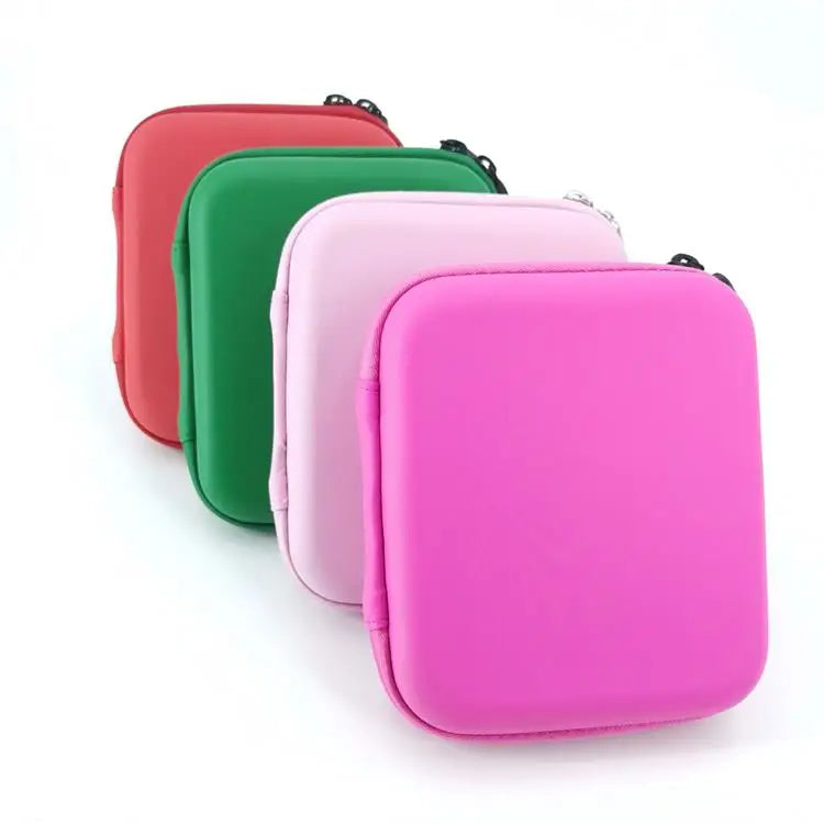 Removable Travel Electronic Storage Bag HDD External EVA Storage Case  Shockproof Hard Drive Storage Case