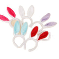 BSCI Audited SICHER Brand 14CM Cute Bunny Plush Rabbit Ears Hair Band 8 Colors Sweet Party Use