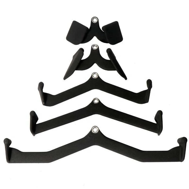 Best Quality Strength Training Lat Pull Down Bars Handle Grips for Cable Machine Attachment Bars