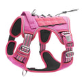 Manufacturer Custom Logo Solid Plastic Nylon Durable Tactical Dog Harness No Pull Reflective Breathable Adjustable Vest Large