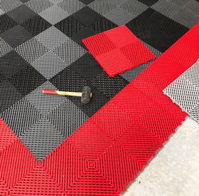 Arlott Modern Indoor Garage & Villa Vinyl Flooring Tiles-Eco-Friendly Waterproof Click Lock System