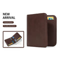 2025 RFID Blocking Slim Bifold Leather Wallet for Men Customizable Brand Design Open Factory Price Customizable Minimalist Short
