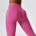 New Product Seamless Women Yoga Leggings Cross High Waist Tights Running Sports Fitness Pants