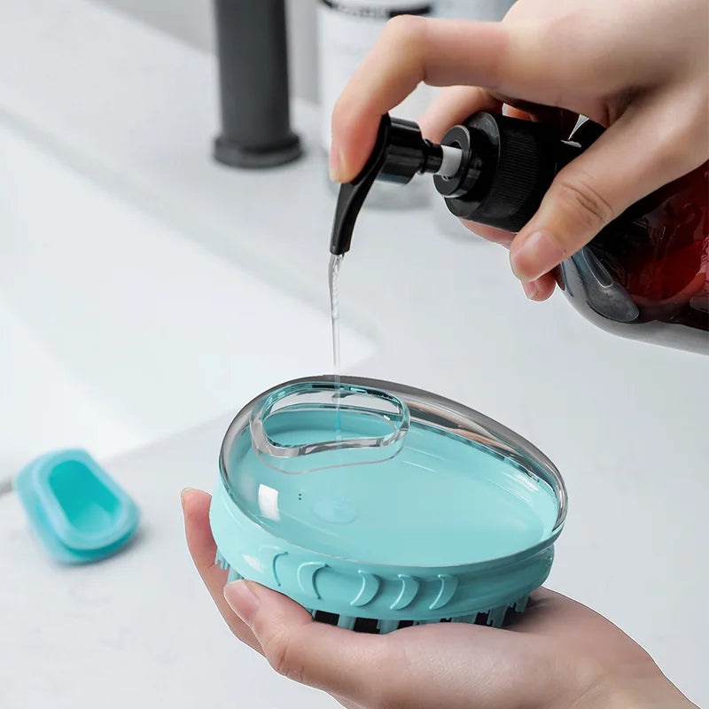 Hand Grooming Tools Pin Cleaning Products Dog Cat ABS Puppy Massage Eco-Friendly Shower Pet Bath Brush with Soap and Shampoo