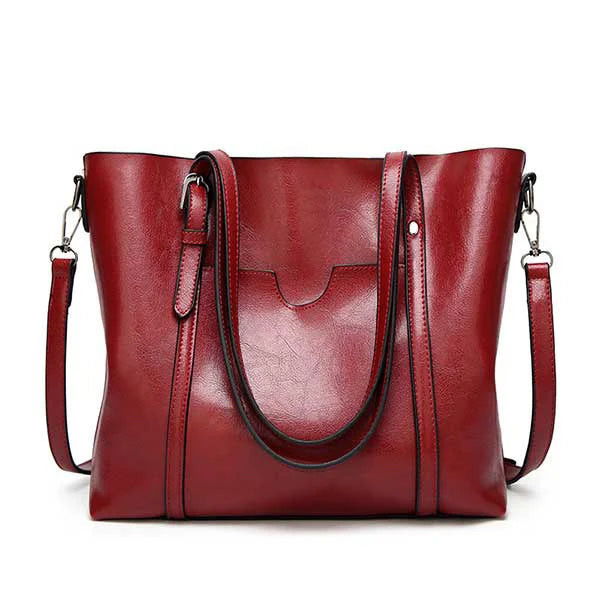 Ladies' Handbags in Various Colors PU Leather Tote Bags