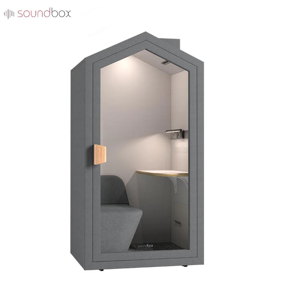Office Acoustic Telephone Booth Portable Studio Office Pod Work Sound Proof Office Tiny House Booth