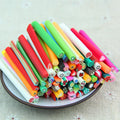 Charm Fruit Polymer Clay Beads for Jewelry Making  Fashion Polymer Clay Fruits Slice Beads for Nail Art