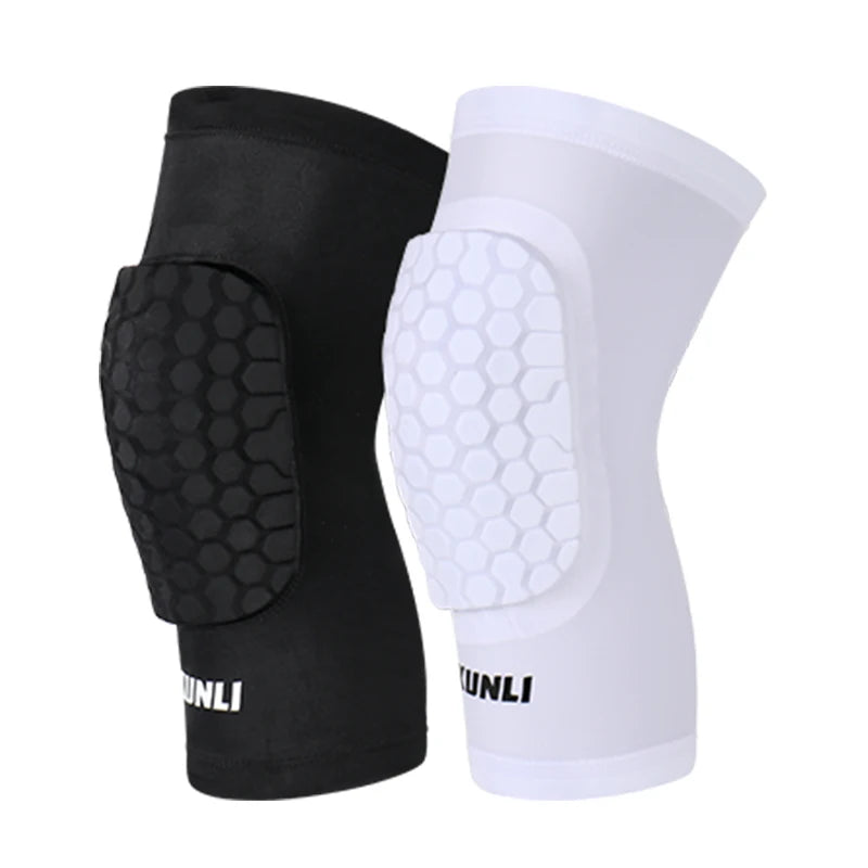 Custom Basketball Volleyball Sport Protection Sleeve EVA Honeycomb Compression Support Knee Brace