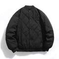 2025 New Men's Jacket Velvet Thickened Solid Color Popular Simple Winter