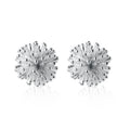 Cute 925 Sterling Silver Ball Core Earrings Dandelion Earrings Gifts Jewelry