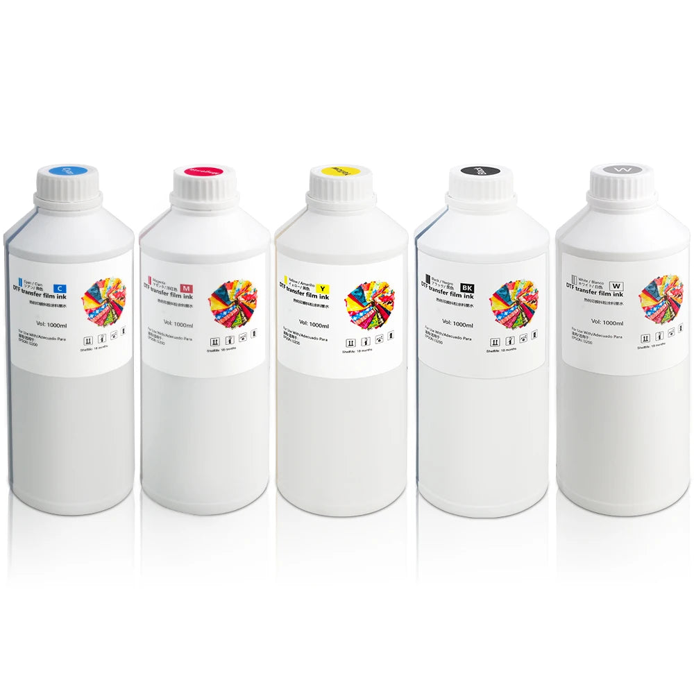 Winnerjet New 1000ML DTF Pet Film White Transfer Pigment Ink for DTF Film Printer I3200 4720 7880 P800 L1800
