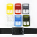MeeTee YK036 Colorful Belt Buckle Plastic Pin Buckles Garments Accessories for Waist Belt Decorative Pin Belt Clothing Buckles