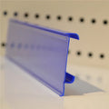Pvc Extrusion Plastic Profile Price Holder Plastic Strip for Shelf