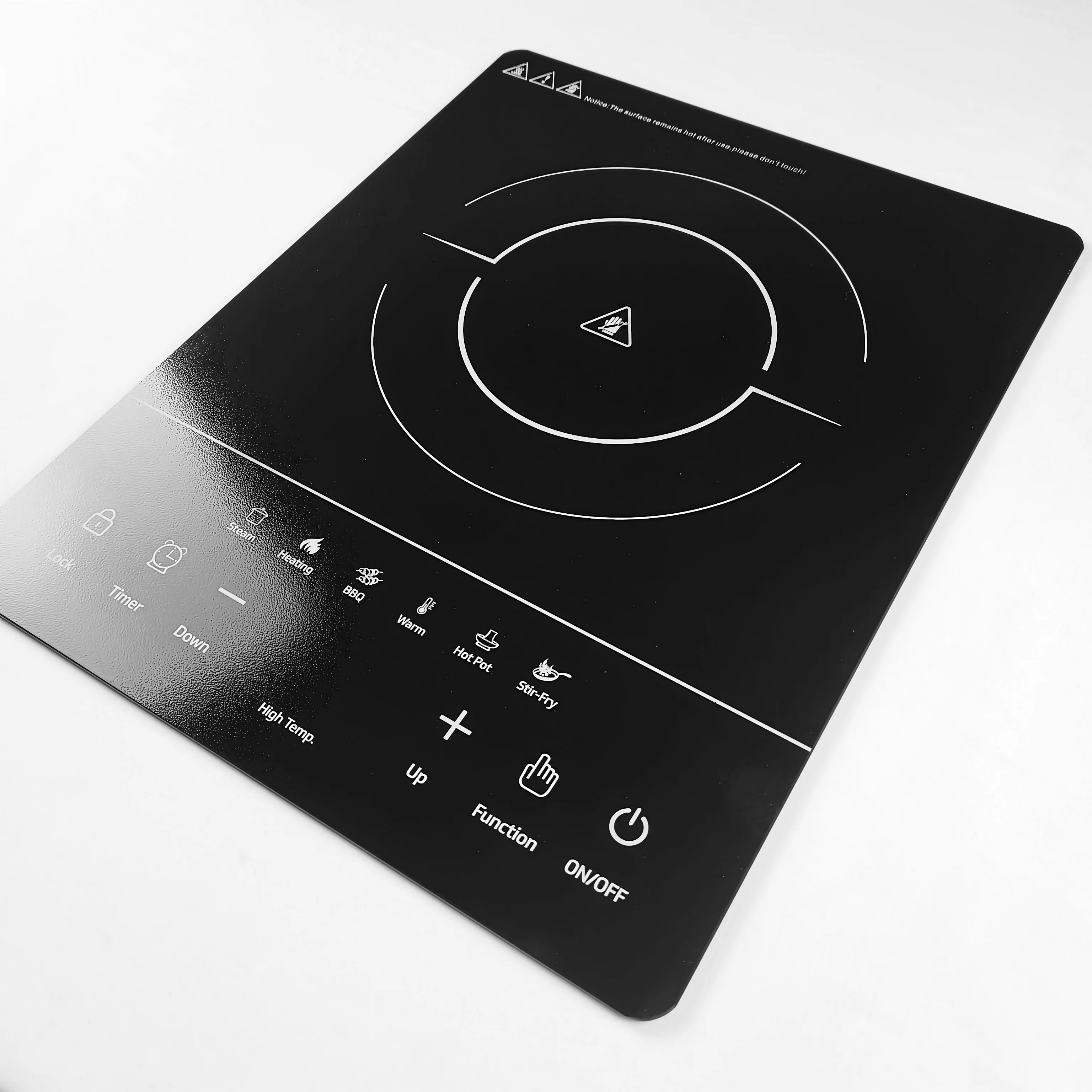 Electric Heating Plates Black  Ceramic Glass for  High Temperature Resistant Microcrystalline Glass