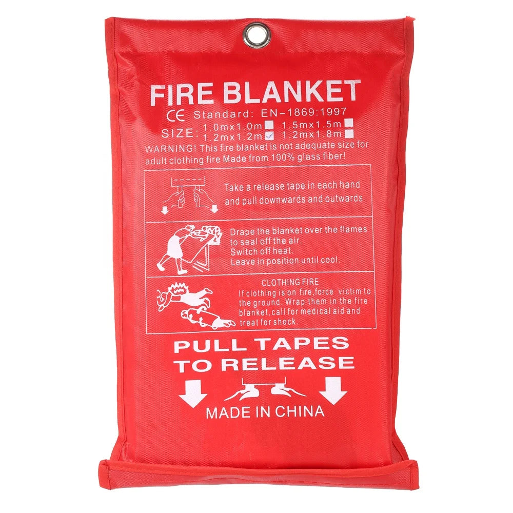 Cheap Price 1m X 1m  Fire Retardant Blanket for Kitchen