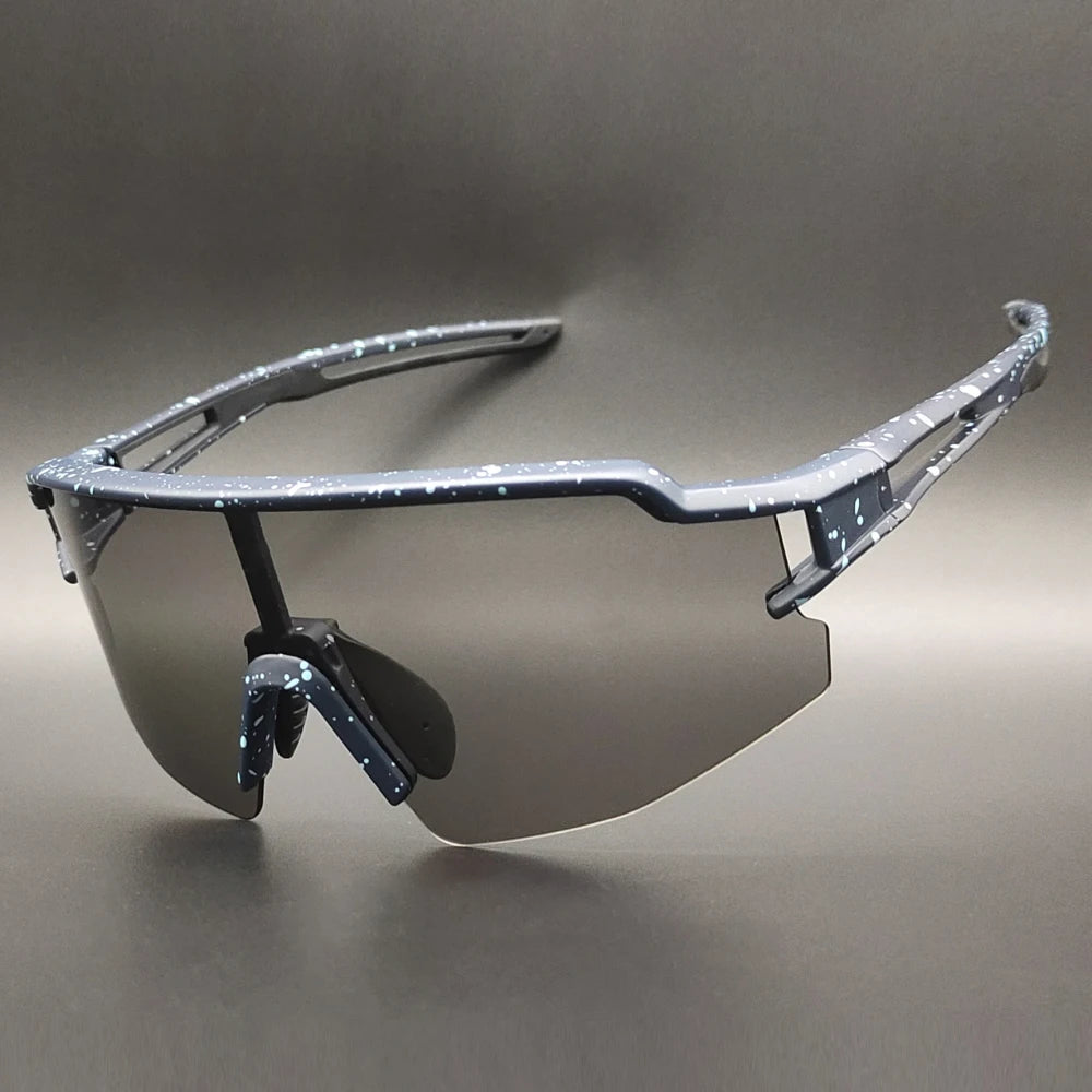 Polarized Sports Sunglasses With 3 Interchangeable Lens Men Cycling Glasses Baseball Running Fishing Golf Driving Sunglasses