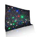 Hot Selling RGB Star Curtain DMX Control Twinkling Stars LED Curtain Design for Stage Home Party Wedding Decorations