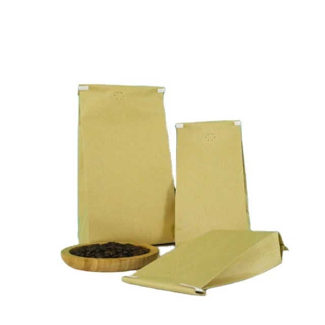 Custom Logo Recyclable Biodegradable Kraft Stand Pouch Heat Seal Gravure Printed White Coated Mylar Bag for Pizza Milk Sugar