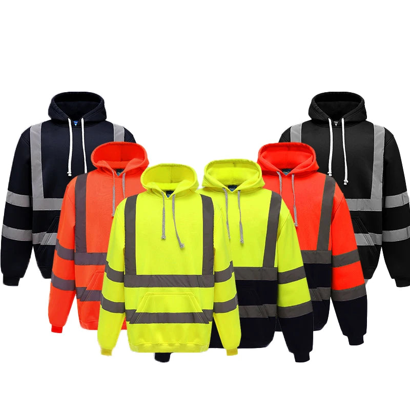 OEM Hi-Vis Reflective Security Polo Shirt Men's 3M Postman High Visibility Short Sleeve Reflective Safety Clothing for Summer