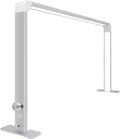 LED Half Moon Nail Desk Lamp for Professionals Foldable 4000-6500k 36w Adjustable Brightness Color Temperature Led Light