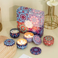 Ready to Ship in Stock Fragrance Soy Wax Yoga and Meditation Aromatherapy 2 oz Gift Box Cheap Scented Candle