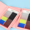 Russian Volume Fast Fanning Eyelash Extensions Wholesale Own Brand  0.03 D Fast Easy Fan Eyelashes Rapid Bloom Lashes