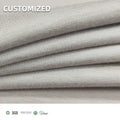 GOTS Sustainable Lightweight Stretch Soft 200gsm 95% Organic Cotton 5% Spandex Jersey Fabric for Tshirt & Activewear