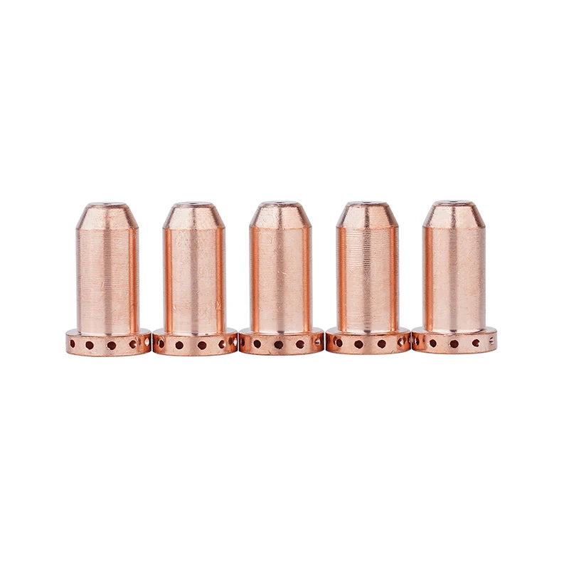 WSD Welding 11G210 Copper Tip Plasma Consumables Thermal Dynamic Cutmaster 42/12 Plus Plasma Cutter SL40 Compatible 5pcs Plasma