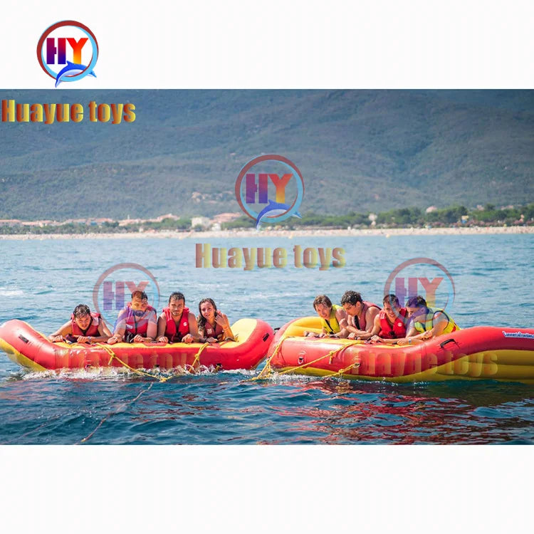 Cheap Inflatable Modern Lounge Sofa / Round Inflatable Chair Water Bike Pedal Disco Boat