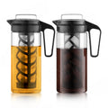 Cold Brew Coffee Maker Glass Iced Coffee Maker Tea Brewer With Removable Mesh Filter for Iced Coffee Cold Brew Tea (44 Oz/1300ml