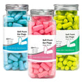 38dB Noise Reduction Sleeping PU Foam Earplugs Custom Logo Industrial Safety Hearing Protection Earplugs