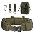 Latest Design Sets of 5 Custom Removable Durable Camouflage Nylon Tactical Waist Belt with Custom Logo and Fashion Style